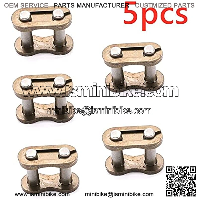 5 x 25H Chain Master Link 2-Stroke Mini Moto ATV Quad Pocket Bike Go Kart Gas Scooter - Image 2