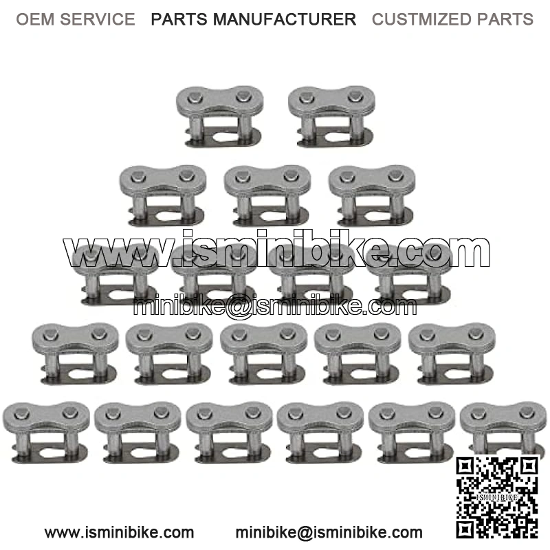 420 Drive Chain Master Link for Coleman CT200U CT200U-EX BT200X Baja Warrior Massimo MB200 MB165 Mini Bike XR CRF50 SSR 110 125cc TaoTao Coolster Apollo ATV 4 Wheeler Quad Go Kart Pit Dirt Bike