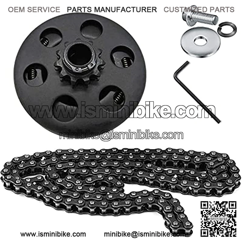 Go Kart Clutch 5/8 Bore 35 Chain 11 Tooth Sprocket for Go Kart Mini Bike