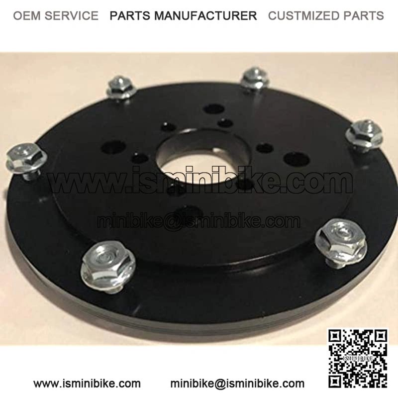 Mini Bike & Go Kart Split Sprocket Adapter Black