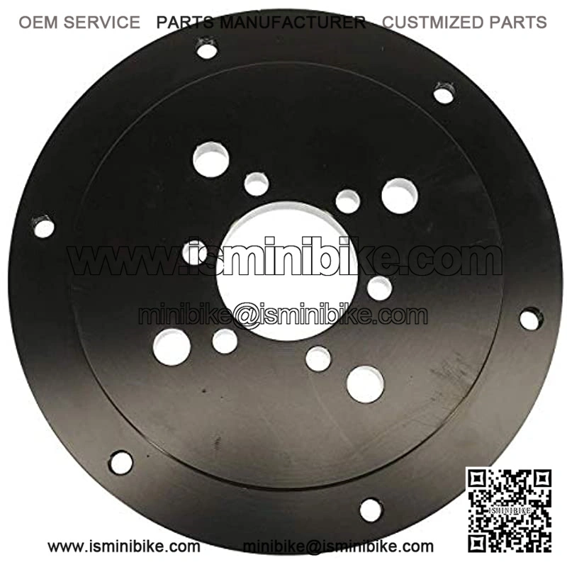Mini Bike & Go Kart Split Sprocket Adapter Black - Image 2