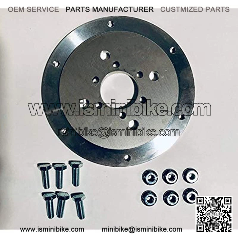 Mini Bike & Go Kart Split Sprocket Adapter Black - Image 5
