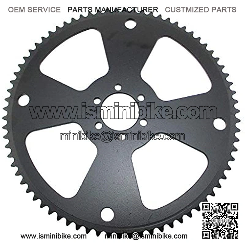 75 Tooth #35 Chain Rear Sprocket For Coleman Moto For Motovox Mini Bikes Go Kart Drift Trike Profile - Image 2