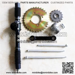 Exhaust Header for: Coleman CT200U-EX Camo 196cc/6.5HP Gas mini bike.