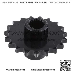 19 Dientes 428 Pi??n de Cadena Delantero Cog Gy6 125 150cc Quad Dirt Bike ATV Pi??n de cadena delantera 19T Cog