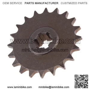 20T Engranaje De La Caja De Engranajes Delantera Engranaje Del Engranaje Para 49cc  Quad Dirt Poc  Pi??n delantero de 20 dientes