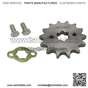 14T Dientes 17 Mm 428 Cadena Pi??n Delantero Pi??n Para 50/70/90/110/125 / 150CC Pi??n de cadena delantero 14T
