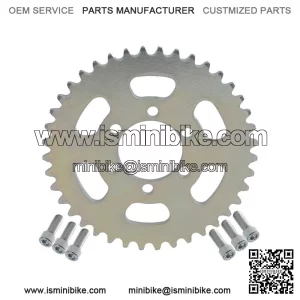 #35 Chain 40T Tooth Rear Sprocket for Mini Bike Go Kart Quad