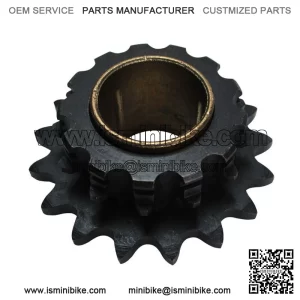 Max Torque Drive Sprocket 17 Tooth 3/4" Bore #35 Chain - Mini Bike Go Kart Parts