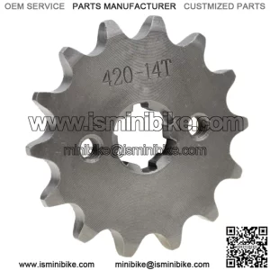#420 Sprocket - 14T for 50cc-125cc Engine