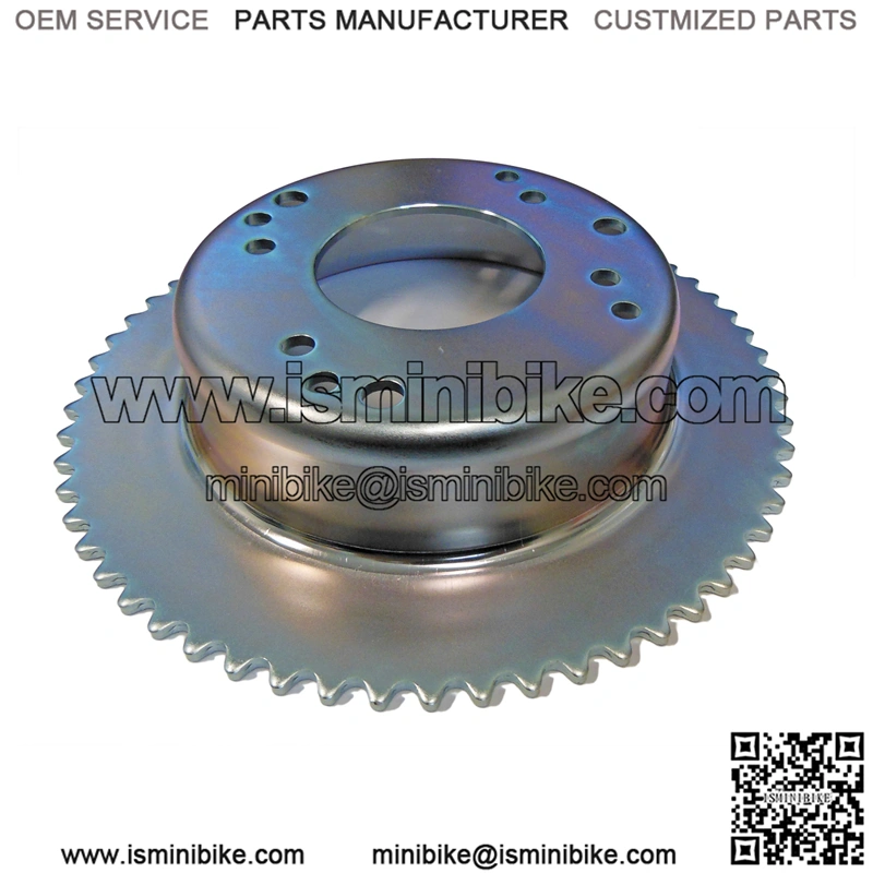 60T or 72T #35 Sprocket with 4-1/2" Brake Drum