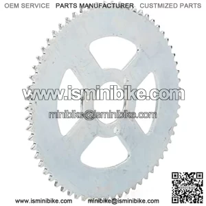 Steel Rear Sprocket 64 Teeth T8F 35mm For 47cc 49cc Mini Moto ATV Quad Pocket Bike Scooter