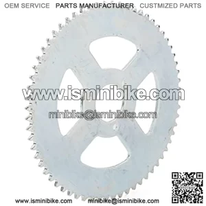 Steel Rear Sprocket 64 Teeth T8F 29mm For 47cc 49cc Mini Moto ATV Quad Pocket Bike Scooter