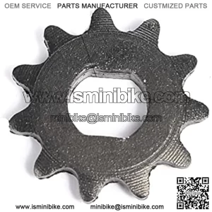 9T 11T Front Sprocket for T8F 25H Chain 2 Stroke 43cc 47cc 49cc Dirt Bike Scooter ATV Parts Mini Pocket Bikes 2Pcs (Color : 25H 11T)