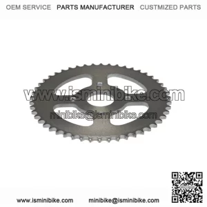 420 Chain 50 Tooth Rear Sprocket for the Baja MB165 & MB200 Mini Bike