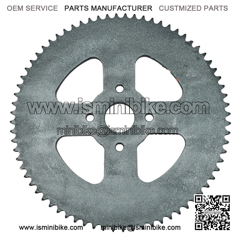 72T, 420 Chain Mini Bike Sprocket; Coleman Ct 200, Baja Warrior, Trailmaster