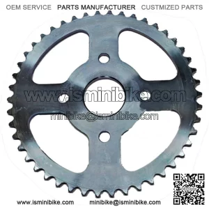 46T, 420 Chain Stock Mini Bike Sprocket; Coleman, Baja Warrior, Trailmaster
