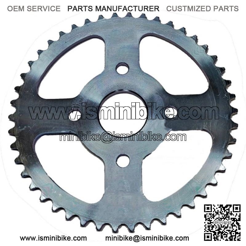 46T, 420 Chain Stock Mini Bike Sprocket; Coleman, Baja Warrior, Trailmaster