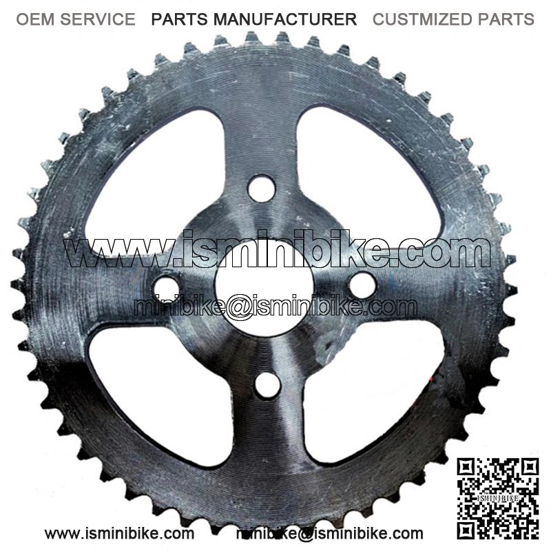 50T, 420 Chain Mini Bike Sprocket: Coleman, Baja Warrior, Trailmaster