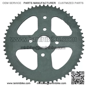 60T, 420 Chain Mini Bike Sprocket: Coleman, Baja Warrior, Trailmaster