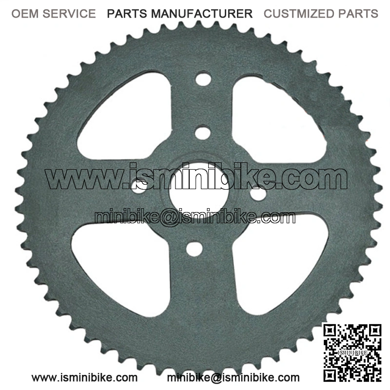 60T, 420 Chain Mini Bike Sprocket: Coleman, Baja Warrior, Trailmaster