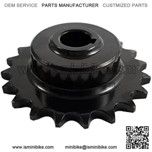 420 Chain 20 Tooth Drive Sprocket for Coleman CT200U Trail 196cc 6.5HP Massimo MB200 Baja Heat Warrior MB165 MB200 Falcon 200 Mini Bike Motorsport 163cc 5.5 Hp Go Kart