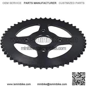 420 Chain 50 Tooth Rear Sprocket for Baja MB165 & MB200 Mini Bike