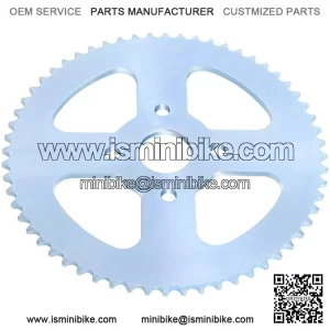 Go Kart Sprocket, 60 Tooth for #40/41/420 Chain, Sprocket for Go Carts and Mini Bikes