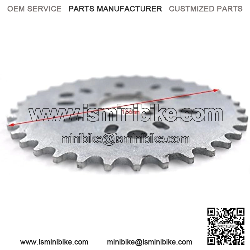 JRL Wheel Sprocket 40T 40Tooth Motorized Gas Cycle Bicycle 50cc 60cc 80cc - Image 2