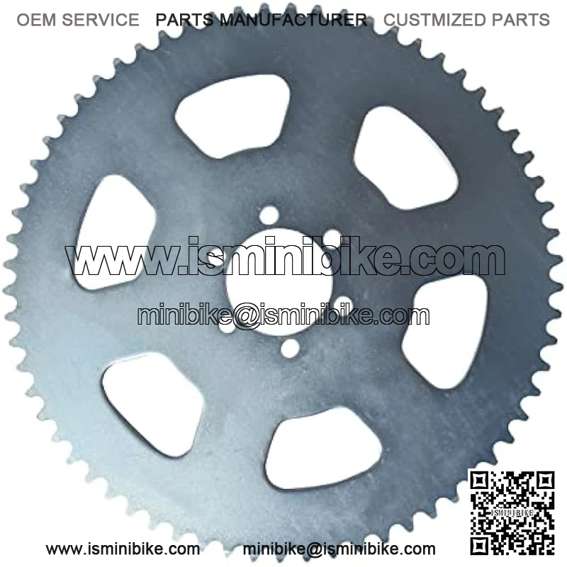 #35 Chain 65T Rear Sprocket for Go Kart Mini Bike, Mini Moto, Drift Trike, 6 Hole - Image 2