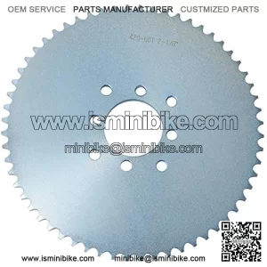 Go Kart Sprocket for 40/41/420 Chain, 60 Tooth Sprocket for Go Karts and Mini Bikes
