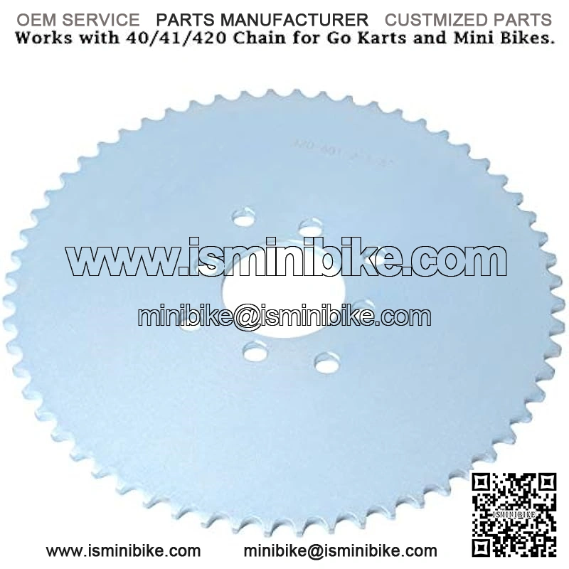 Go Kart Sprocket for 40/41/420 Chain, 60 Tooth Sprocket for Go Karts and Mini Bikes - Image 4