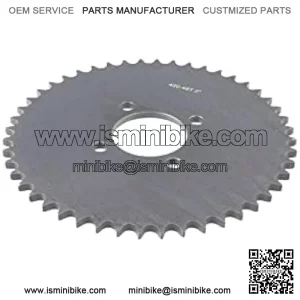 AlveyTech #40/41/420 Chain 48 Tooth Sprocket for Go-Karts & Mini Bikes