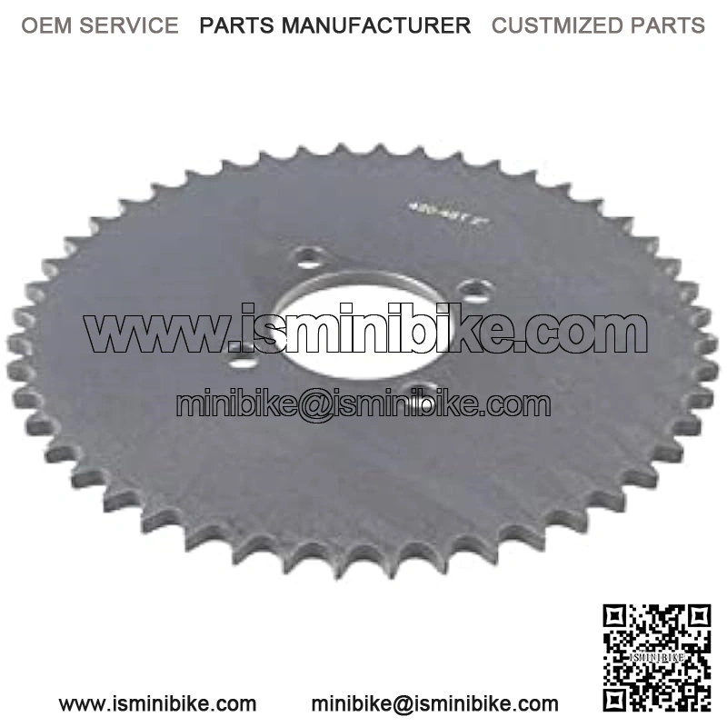 AlveyTech #40/41/420 Chain 48 Tooth Sprocket for Go-Karts & Mini Bikes