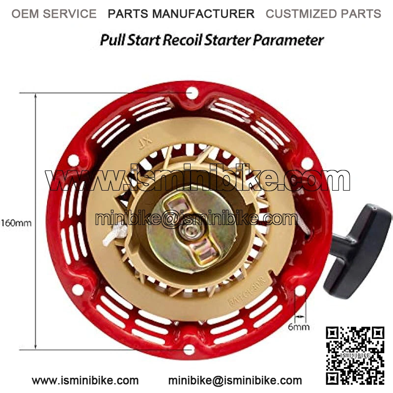 BA5-W02 Pull Recoil Starter Start for 196cc Coleman BT200X CT200U Trail CT200U-EX Mini Bike Motovox MBX20 TrailMaster MB200 Predator 212cc Baja Hammerhead 80T Go kart - Image 2