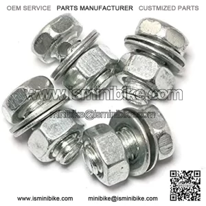 4 Set Universal Carbon Steel Wire Stop Swivel for Throttle Choke Cable Mini Bike