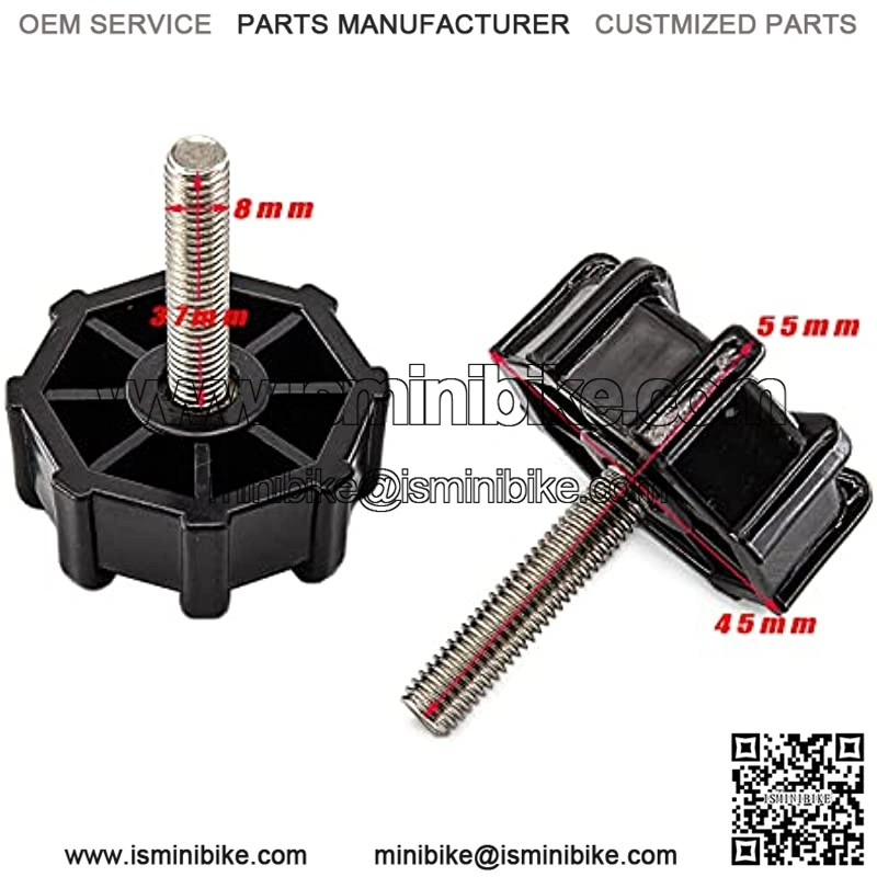 Universal Handlebar Knob Screw Bolts, for Honda Motorcycle Mini DAX Bike Monkey Bike Part Z50 Motorbike - Image 2