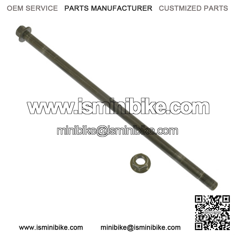 Front Axle Bolt & Nut, Mega Moto 80