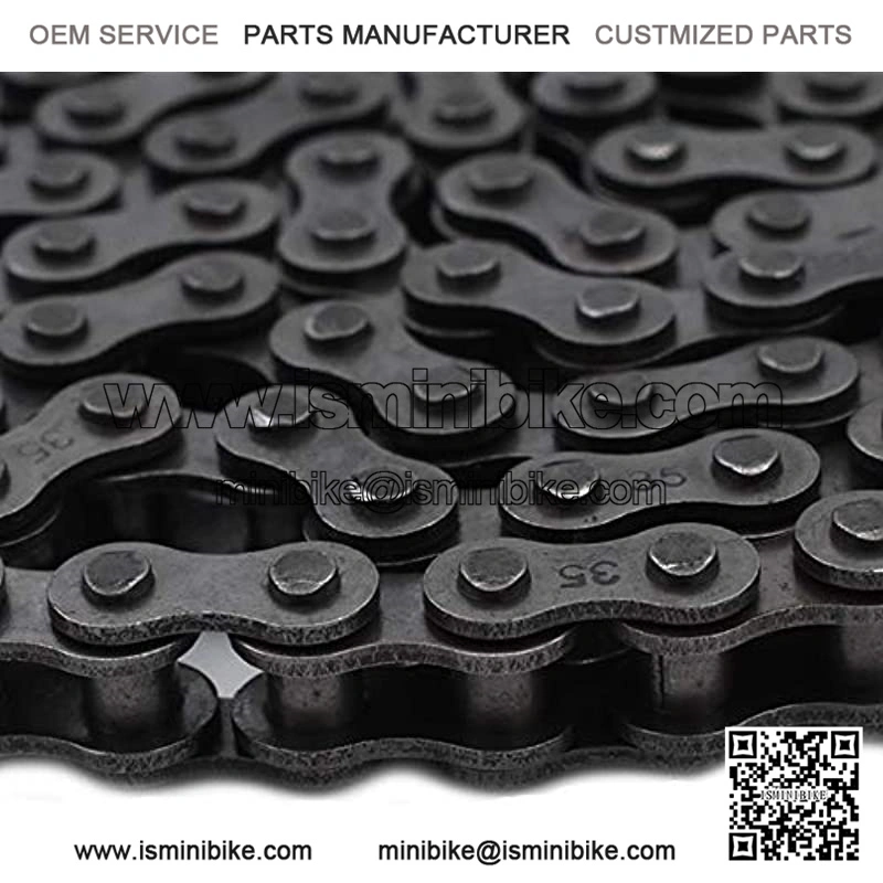 New #35 Roller Chain 10 Feet with 2 Connecting Links Fit for Go Kart Mini Bike - Image 5