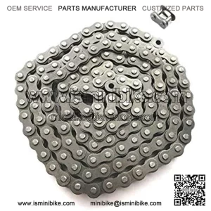 Replacement Drive Chain Compatible with Coleman CT100U 98cc 100cc 3HP Mini Trail Bike Part