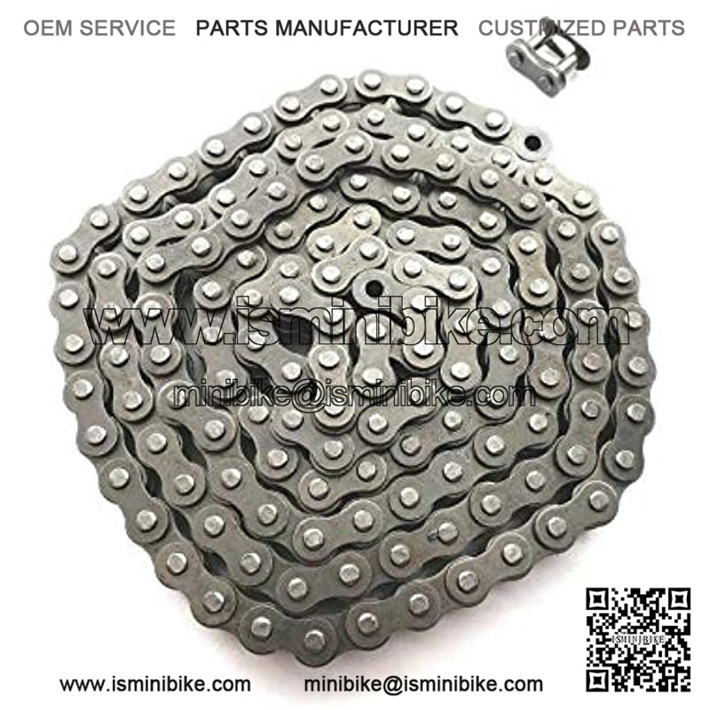 Replacement Drive Chain Compatible with Coleman CT100U 98cc 100cc 3HP Mini Trail Bike Part
