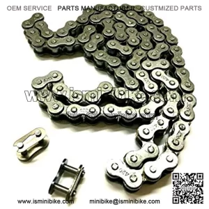 Rear Drive Chain Compatible with Coleman 196cc CT200U Chain CT200U BT200X Mini Bike