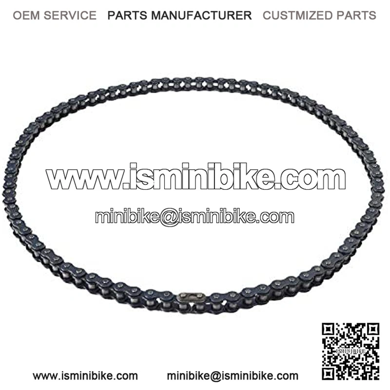 90 Link 420 Chain for Coleman BT200X, CT200U, CT200U-EX, & Massimo MB200 Mini Bikes