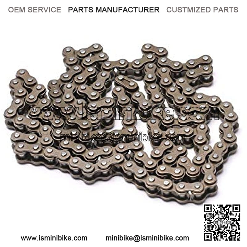 49cc Bike Chain 25H for Pocket 47cc ATV Pocket Mini Quad Dirt Bike 138 Link with Master Link - Image 2