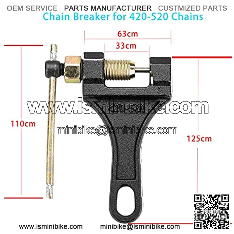 Red Rear Right Side Disk Disc Brake Caliper + Spare Brake Pads For 2 Stroke 43cc 47cc 49cc Engine Chinese Mini Pocket Dirt Bike Scooter Minimoto - Image 3
