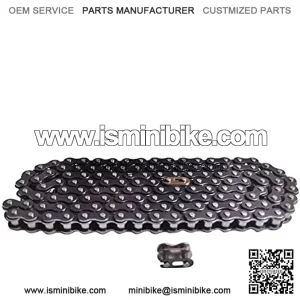 420 Chain 132 Links for 50cc 70cc 90cc 110cc 125cc ATVs Dirt Bike Go Kart Mini Bike Scooter Pit Bike Quad