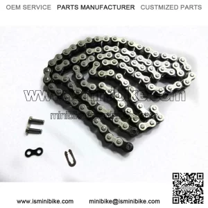 Ek Silver Pro #35 40" 106 Link Kart Chain - Mini Bike & Go Kart Racing Parts