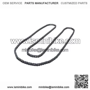 420 Open Loop Chain for ATVs, Dirt Bikes, Go-Karts, & Mini Bikes - 9 ft. with Master Link