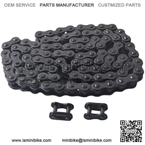 Rear Drive Chain 420 90 Links Fit for Coleman CT200U CT200U-EX BT200X 196cc 6.5HP Mini Bike MB165 MB200 Baja Warrior Heat Mini Baja Motorsports