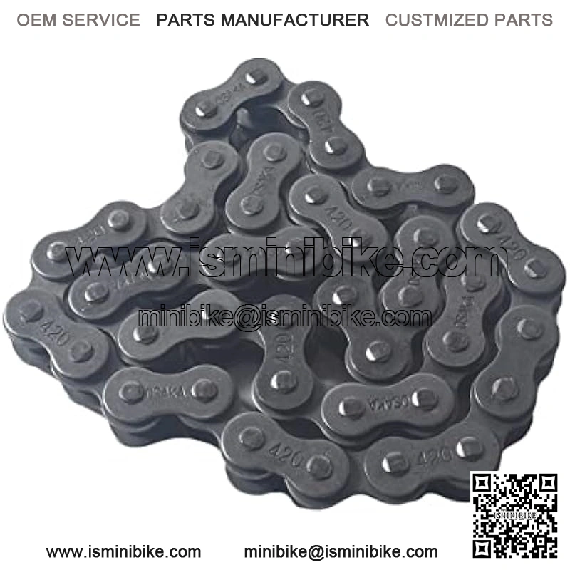 Front Jackshaft Drive Chain 420 42 Links Fit For Coleman CT200U CT200U-EX BT200X 196cc 6.5HP Mini Bike MB165 MB200 Baja Warrior Heat Mini Baja Motorsports - Image 3